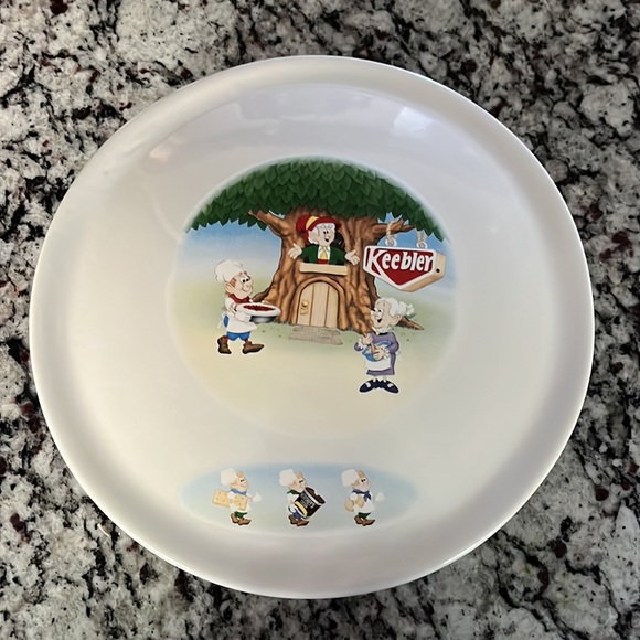 Vintage Keebler Elves pie dish with lid - Picture 2 of 7